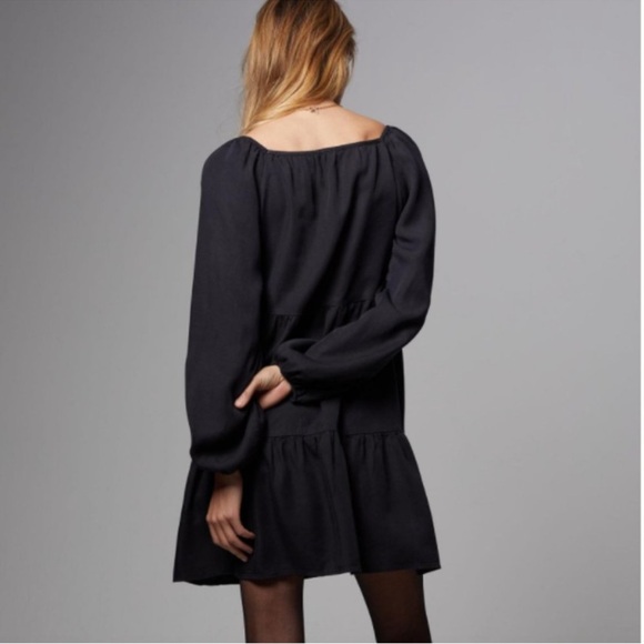 AMADI x ANTHROPOLOGIE Tencel Tiered Dress - Picture 2 of 8